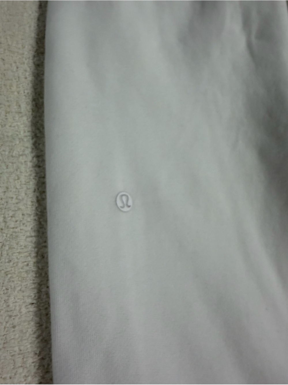 lululemon athletica White Scuba MR Oversized Jogger - Picture 6 of 8